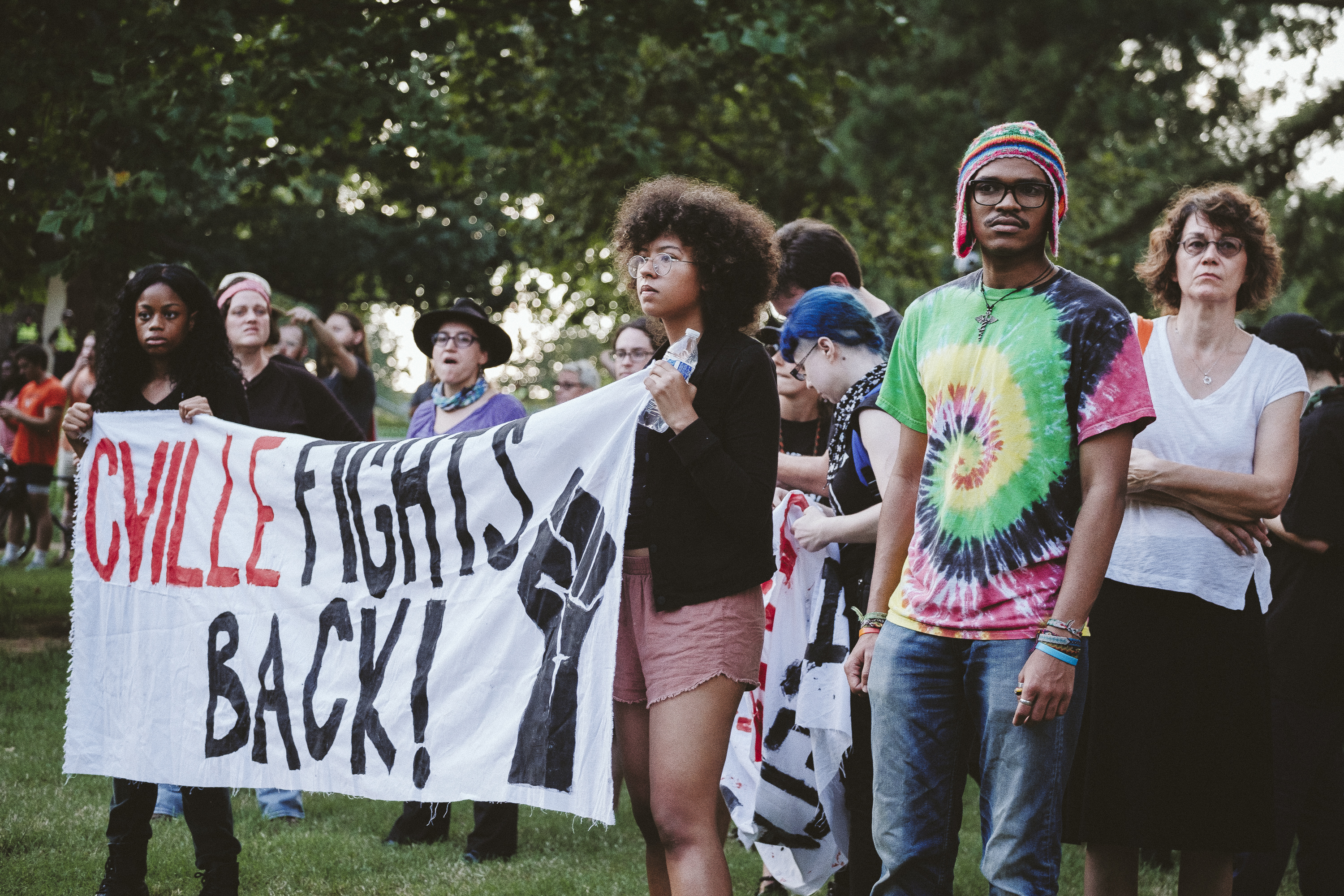 image of protest at UVA #9