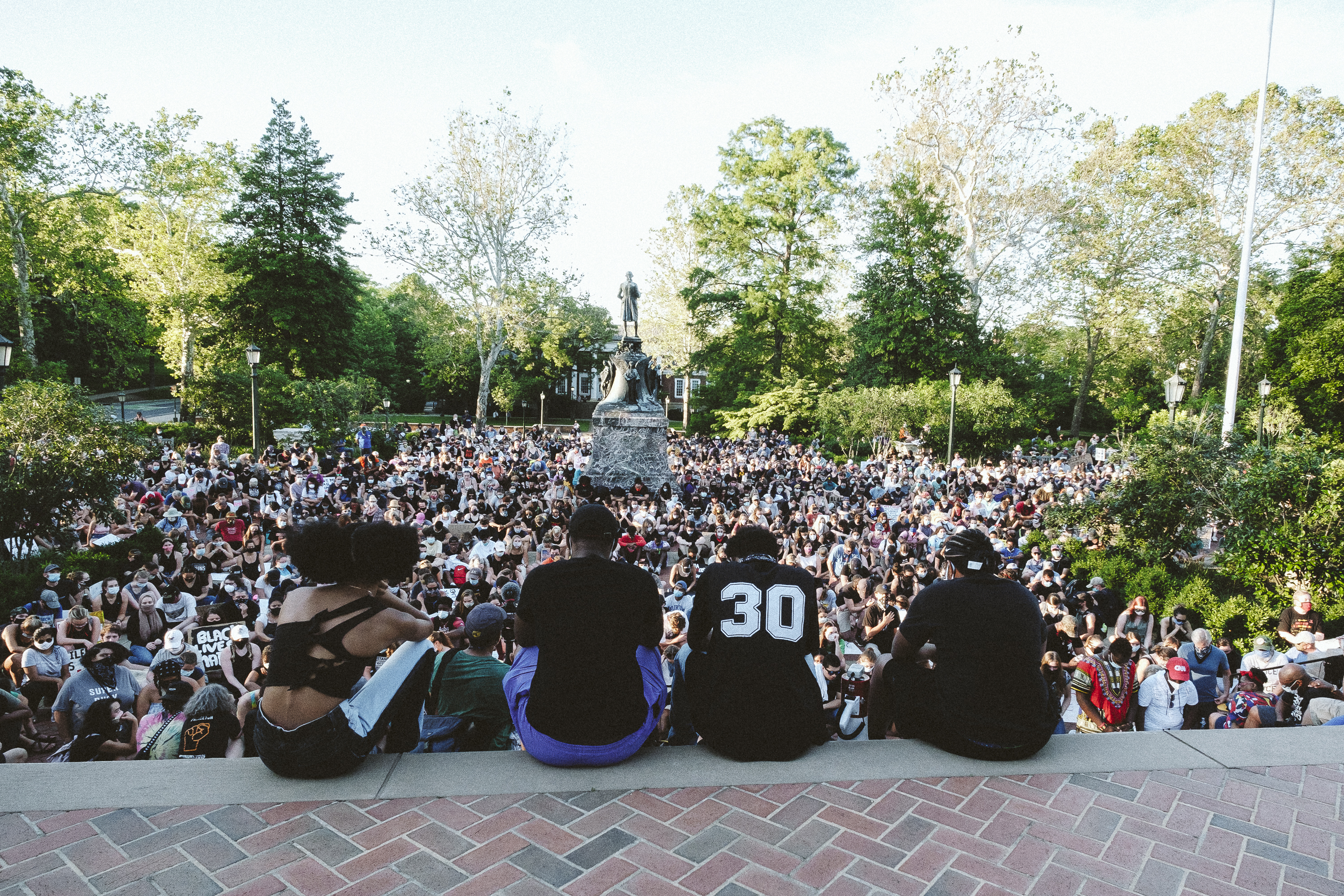 image of protest at UVA #3